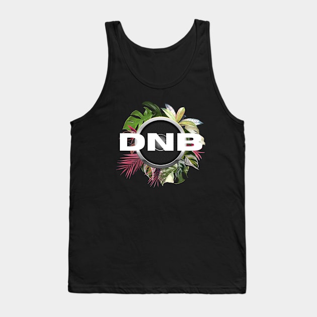 DNB - Tropical Bass plants Tank Top by DISCOTHREADZ 